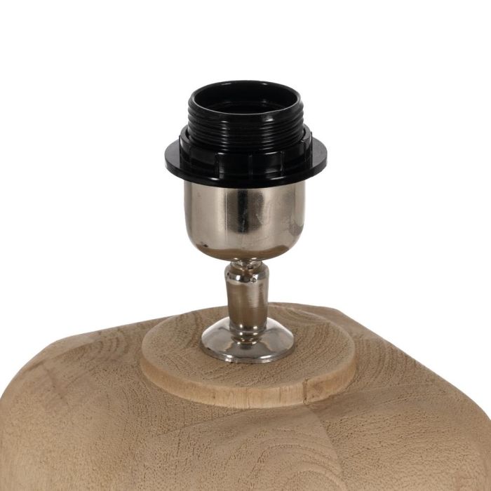 Base Lámpara Mesa Natural 15 X 15 X 42 cm