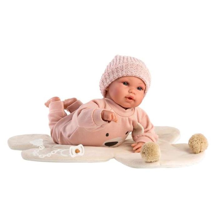 Muñeca recien nacida llorona baby osita rosa 36 cm osito.incluye el chupete.cuerpo vinilo 5 Muñeca recien nacida llorona baby osita rosa 36 cm osito.incluye el chupete.cuerpo vinilo 5