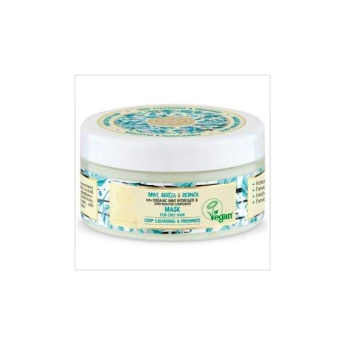 NATURA SIBERICA Mascarilla Cabello Graso con Menta Siberiana Orgánica 300ml