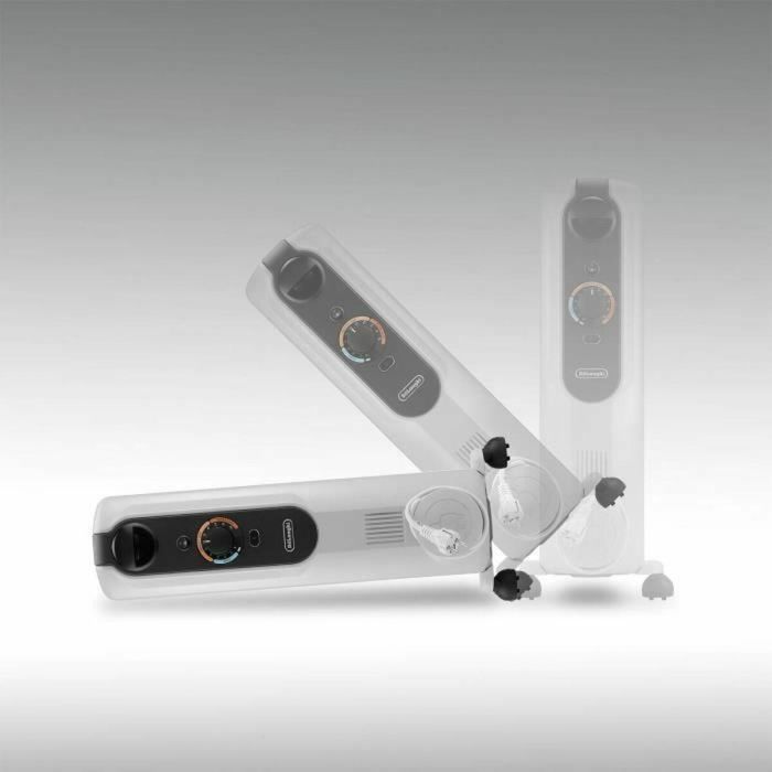 Delonghi DEL8004399021501 Radiador de Aceite 1500 W Móvil Hasta 45 m² con Función Antihielo Gris 4 Delonghi DEL8004399021501 Radiador de Aceite 1500 W Móvil Hasta 45 m² con Función Antihielo Gris 4