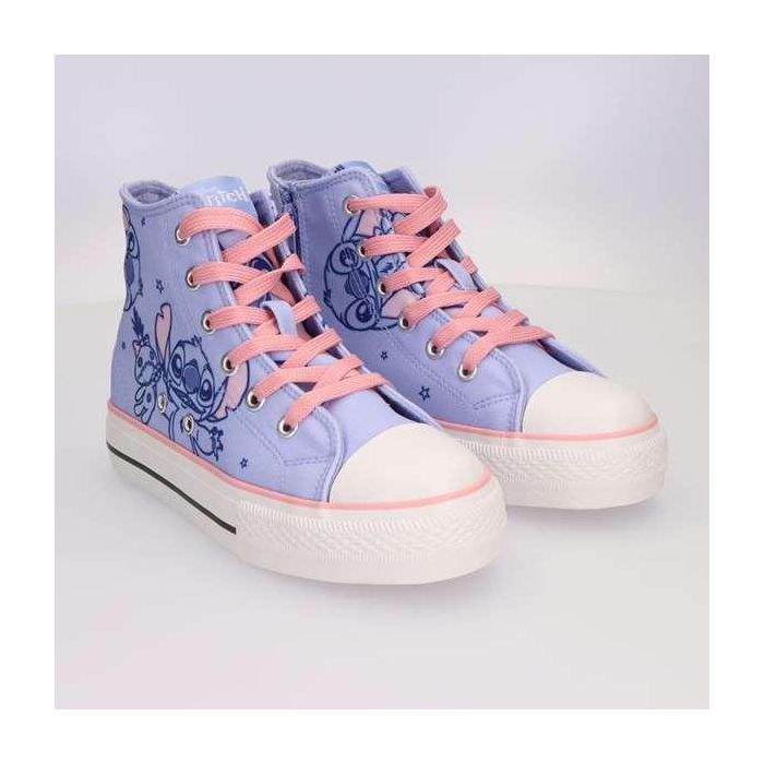 Cerdá Zapatilla Loneta Vulcanizado Alta Stitch T034 Azul Talla 34 3 Cerdá Zapatilla Loneta Vulcanizado Alta Stitch T034 Azul Talla 34 3