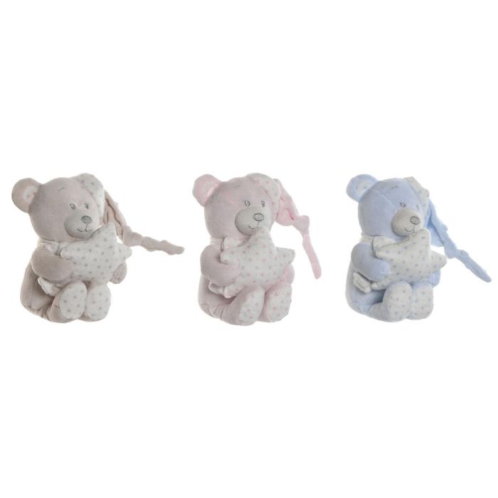 Peluche Home ESPRIT Azul Beige Rosa Poliéster 20 x 10 x 15 cm (3 Unidades) Peluche Home ESPRIT Azul Beige Rosa Poliéster 20 x 10 x 15 cm (3 Unidades)