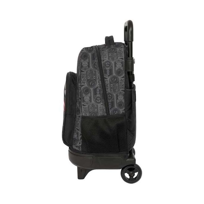 Mochila Safta Grande Con Ruedas Compact Extraible Avengers Vendetta 450x330x220 mm 2 Mochila Safta Grande Con Ruedas Compact Extraible Avengers Vendetta 450x330x220 mm 2
