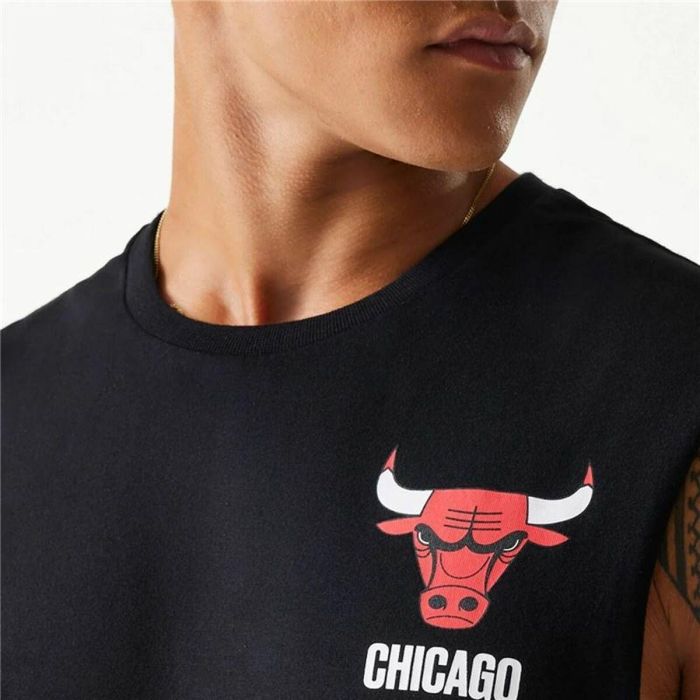 Camiseta de Tirantes Hombre New Era Chicago Bulls Negro 1