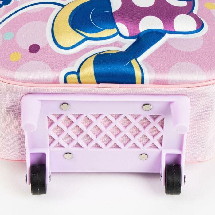Cerdá Mochila Infantil de Carro 3D Minnie Mouse Rosa, Mochila Escolar con Ruedas para Niños 3+ Años, 25x31x10 cm 2 Cerdá Mochila Infantil de Carro 3D Minnie Mouse Rosa, Mochila Escolar con Ruedas para Niños 3+ Años, 25x31x10 cm 2