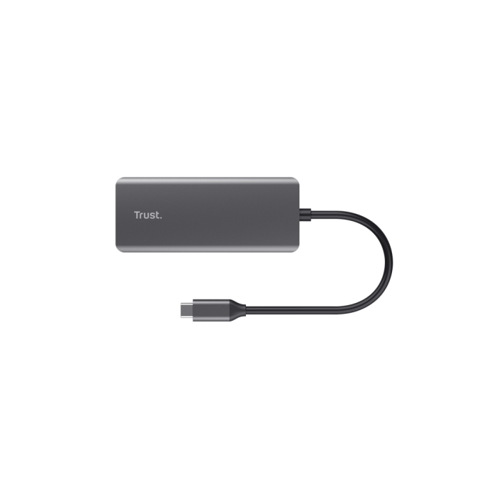 Hub USB Trust 24968 Plateado (1 unidad) 4 Hub USB Trust 24968 Plateado (1 unidad) 4