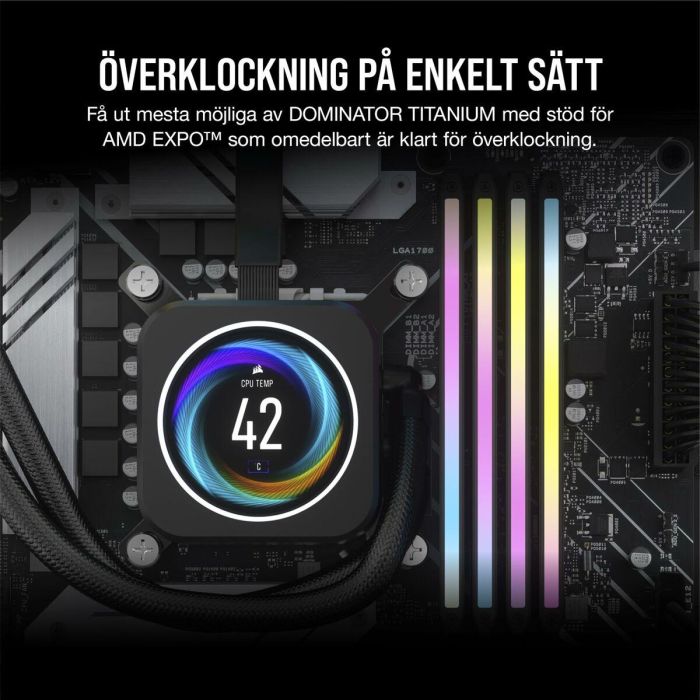 Corsair CMP64GX5M2B6000Z30 Memoria RAM DDR5 64GB (2x32GB) 6000MHz RGB Doble Canal 4 Corsair CMP64GX5M2B6000Z30 Memoria RAM DDR5 64GB (2x32GB) 6000MHz RGB Doble Canal 4