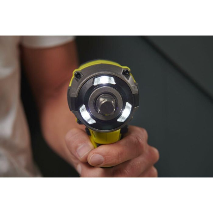 Ryobi AAAOB38125 Llave de impacto sin escobillas 18V 450 Nm 4 modos Entrada cuadrada de 1/2" 3