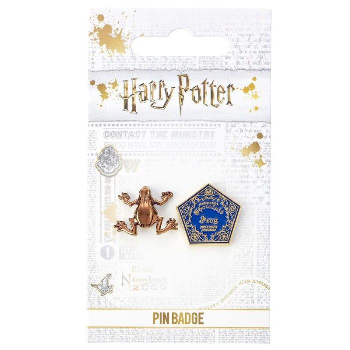 THE CARAT SHOP Pin Chocolate Frog Harry Potter 97x70x60mm