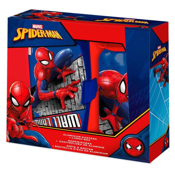 Cantimplora+Sandwichera Spiderman Sp50006 Kids Licensing 1 Cantimplora+Sandwichera Spiderman Sp50006 Kids Licensing 1
