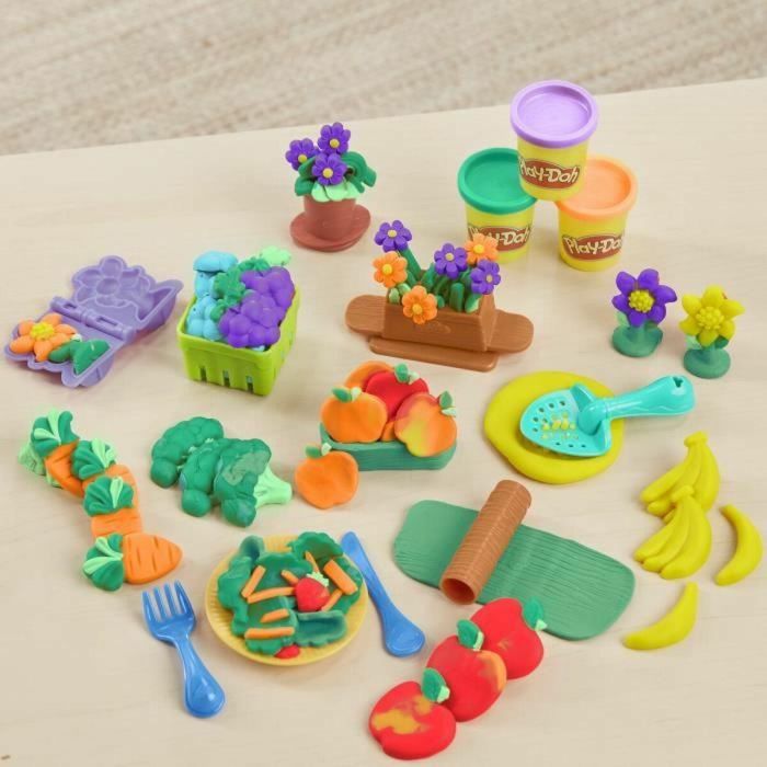 Play-Doh My Little Garden, Caja de plastilina para cultivar flores y frutas con accesorios, a partir de 3 años 5 Play-Doh My Little Garden, Caja de plastilina para cultivar flores y frutas con accesorios, a partir de 3 años 5