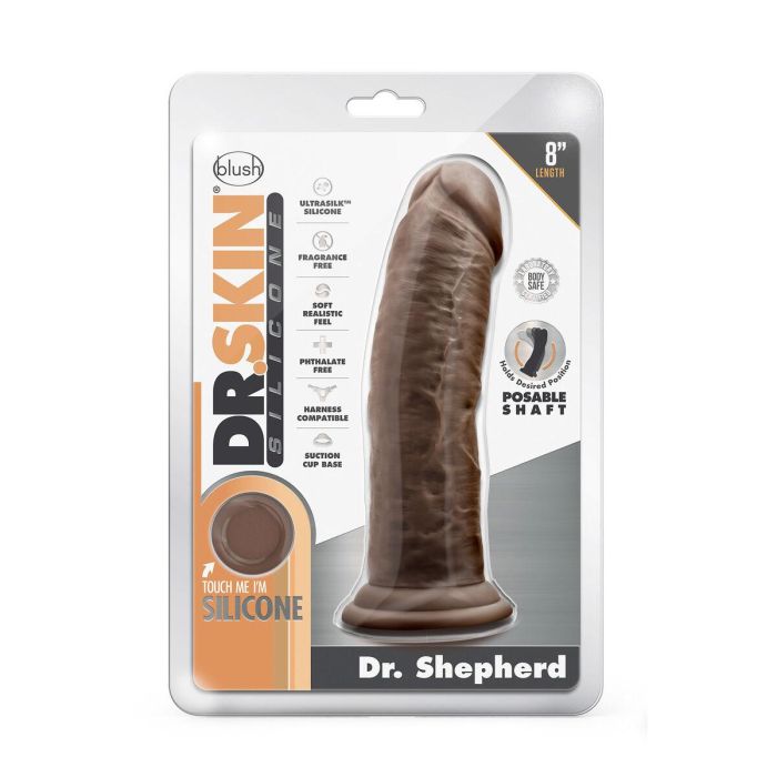 Consolador Realista Blush Dr Skin Silicona Ø 5 cm (19 cm) 1 Consolador Realista Blush Dr Skin Silicona Ø 5 cm (19 cm) 1