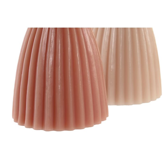 DKD Home Decor Vela Urban Decorativa de Cera Beige Terracota 435g - 9x9x13 cm (Pack de 6 Unidades) 2 DKD Home Decor Vela Urban Decorativa de Cera Beige Terracota 435g - 9x9x13 cm (Pack de 6 Unidades) 2