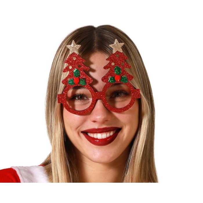 Gafas Navidad Rojo