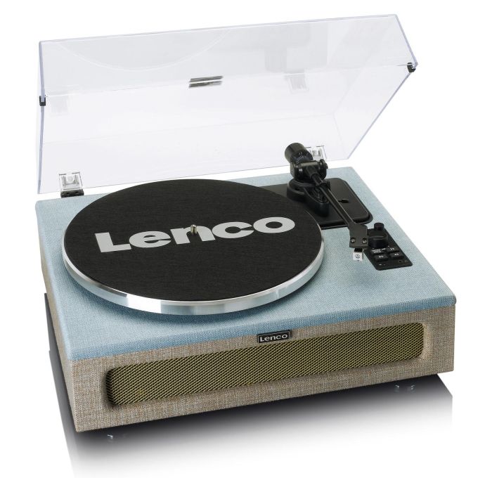 Lenco LS-440BUBG - Tocadiscos Vinilo con 4 Altavoces Integrados, Plato Giratorio 3 Lenco LS-440BUBG - Tocadiscos Vinilo con 4 Altavoces Integrados, Plato Giratorio 3