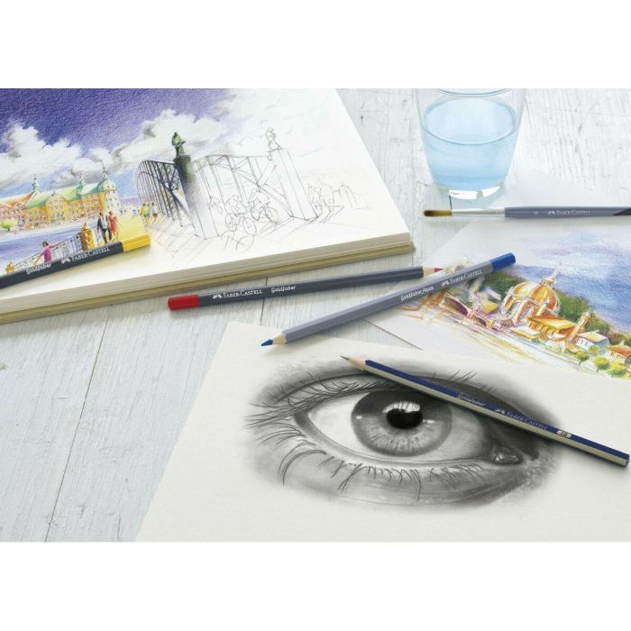 Lápiz Faber-Castell GoldFaber 1221 Hexagonal H (12 Unidades) 2 Lápiz Faber-Castell GoldFaber 1221 Hexagonal H (12 Unidades) 2
