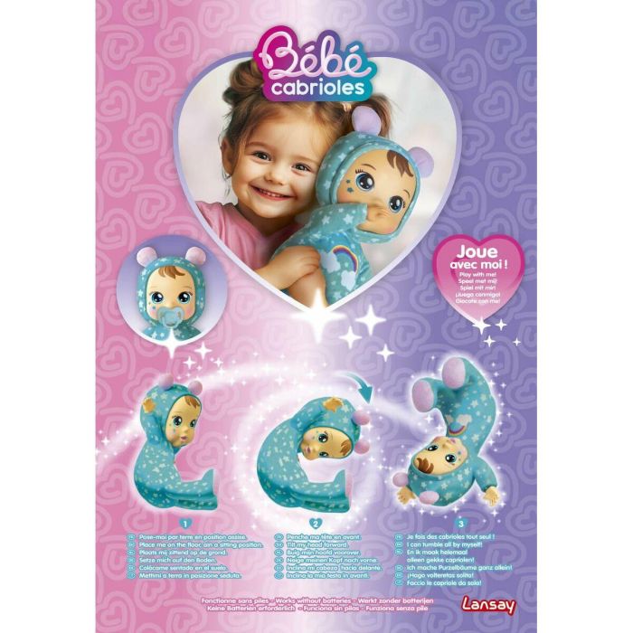 Lansay LAN3181860550861 Muñeca Bebé Noa la Bebé, Muñeca Reborn para Niñas y Niños a Partir de 18 Meses, Juguete Educativo y Divertido 1