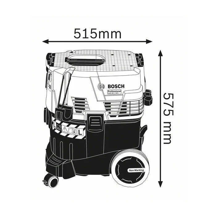 Bosch Professional Aspiradora GAS 35 L AFC (C) 2