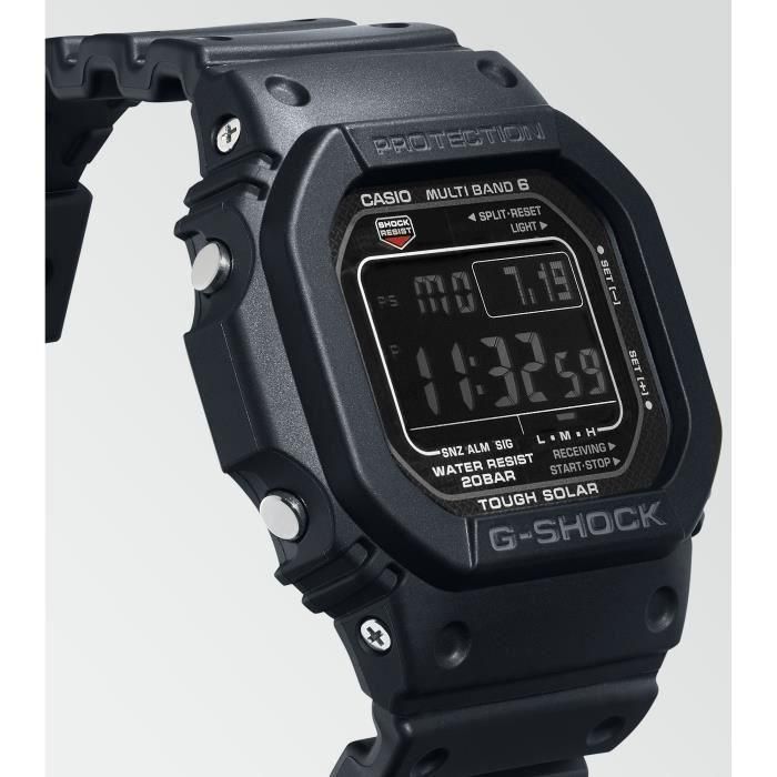 Casio G-Shock The Origin CAS4549526306181 Reloj Hombre Energía Solar Resistente al Agua 20 Atm Negro 3 Casio G-Shock The Origin CAS4549526306181 Reloj Hombre Energía Solar Resistente al Agua 20 Atm Negro 3