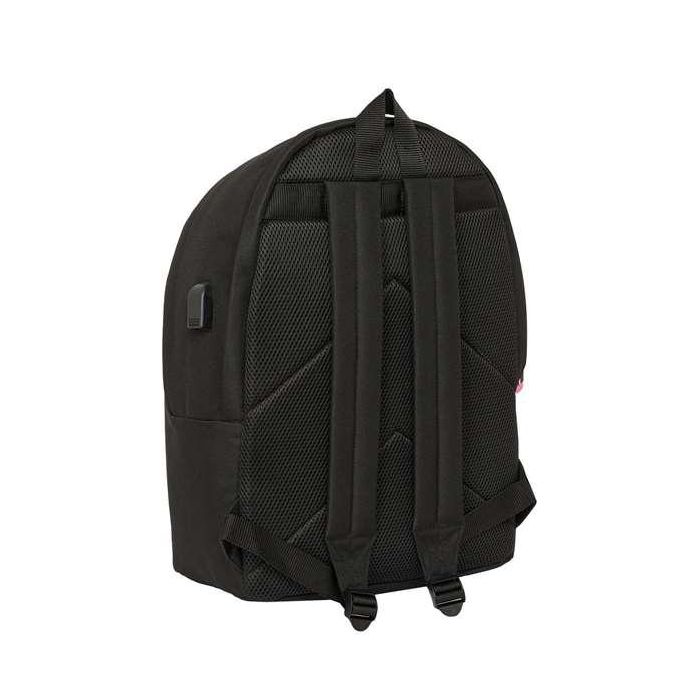 Mochila para Portátil y Tablet con Salida USB Kings League +usb kings league Negro 31 x 44 x 18 cm 6 Mochila para Portátil y Tablet con Salida USB Kings League +usb kings league Negro 31 x 44 x 18 cm 6