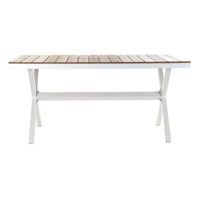 Mesa de Comedor DKD Home Decor Resina Aluminio 160 x 90 x 75 cm 1