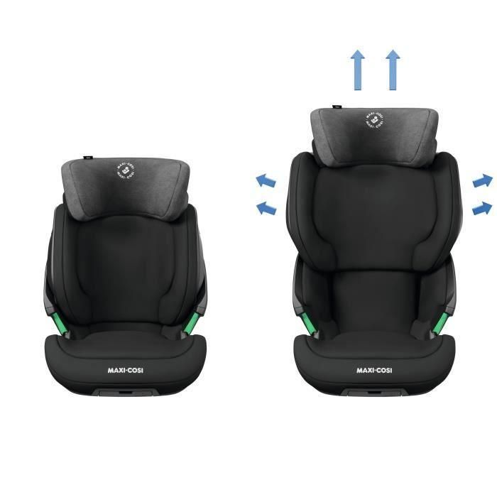 MAXI-COSI Silla de coche Kore Grupo 2/3 i-Size - Isofix - De 3, 5 a 12 años - Authentic Black