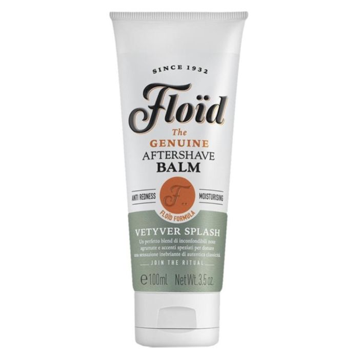 Floid Bálsamo After Shave Vetyver Splash 100 ml - Hidratante y Calmante con Aloe, Cedro y Bergamota