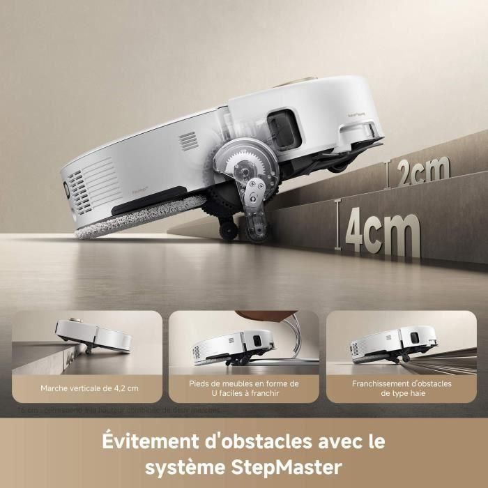 Robot aspirador ultracompleto MOVA V50 - Potencia de 24.000 Pa - Limpieza térmica de suelos con sistema DuoSolution 2 Robot aspirador ultracompleto MOVA V50 - Potencia de 24.000 Pa - Limpieza térmica de suelos con sistema DuoSolution 2