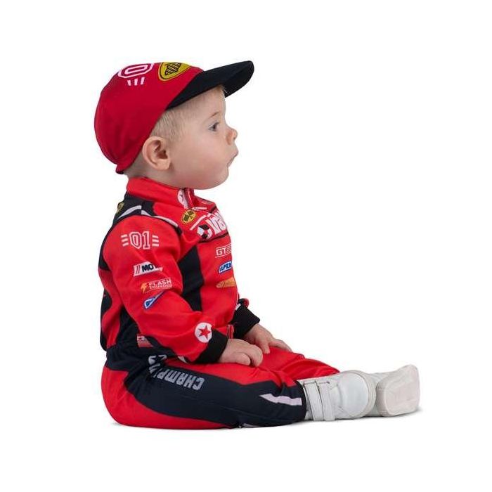 Disfraz bebé piloto (gorra y mono) talla 12-24 meses 2 Disfraz bebé piloto (gorra y mono) talla 12-24 meses 2