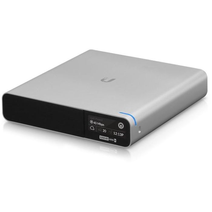 Ubiquiti Cloud Key Gen2 Pasarela y Controlador de Red con 1 TB HDD, 3 GB RAM y Gigabit Ethernet