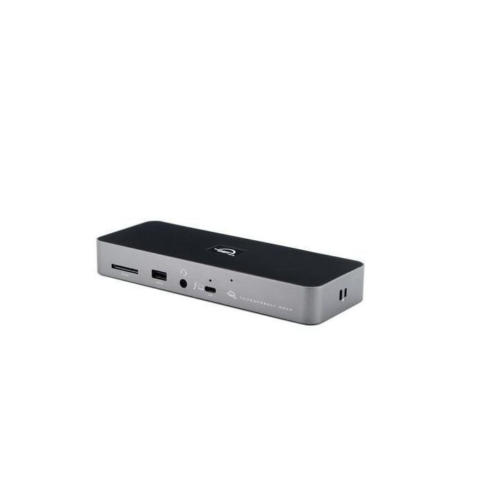OWC Thunderbolt 4 Dock con 90W Power Delivery, USB, Gigabit Ethernet, Lector SD y Audio para Mac y PC. Soporte 8K/Dual 4K. 0 OWC Thunderbolt 4 Dock con 90W Power Delivery, USB, Gigabit Ethernet, Lector SD y Audio para Mac y PC. Soporte 8K/Dual 4K. 0
