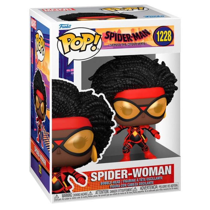 FUNKO Figura POP Marvel Spiderman Spider-Woman Across the Spiderverse Vinilo 9cm 0 FUNKO Figura POP Marvel Spiderman Spider-Woman Across the Spiderverse Vinilo 9cm 0