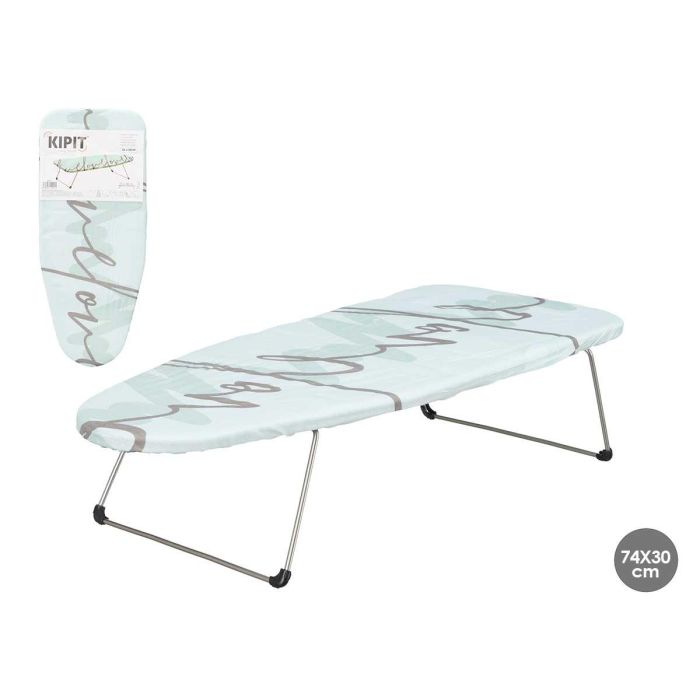 Tabla de Planchar Love Kipit 30x74 cm - Azul/Negro (6 Unidades) Tabla de Planchar Love Kipit 30x74 cm - Azul/Negro (6 Unidades)