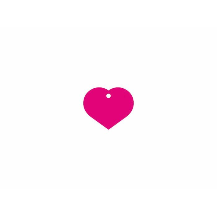 Placa identificativa Imarc Heart Rosa 0 Placa identificativa Imarc Heart Rosa 0