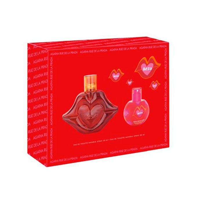 Agatha_beso estuche colonia 100 ml + burbuja 30 ml