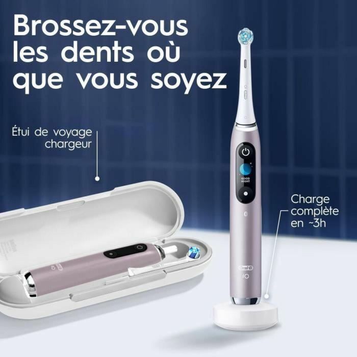 Cepillos de dientes - ORAL-B - Serie iO9s - Cuarzo Rosa (+1 recambio) - Eléctricos 5 Cepillos de dientes - ORAL-B - Serie iO9s - Cuarzo Rosa (+1 recambio) - Eléctricos 5