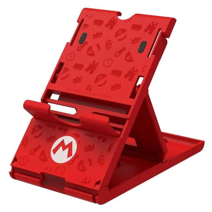 Hori Soporte de Carga para Nintendo Switch con Licencia Oficial Super Mario Bros - Soporte Plegable con Puerto USB-C 1