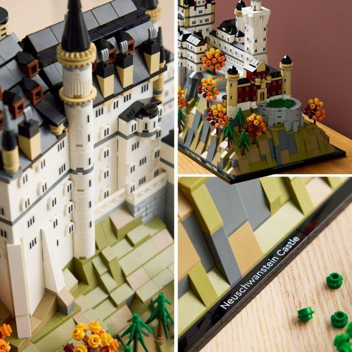 LEGO 21063 Architecture Castillo de Neuschwanstein - Set de construcción coleccionable para adultos 3 LEGO 21063 Architecture Castillo de Neuschwanstein - Set de construcción coleccionable para adultos 3