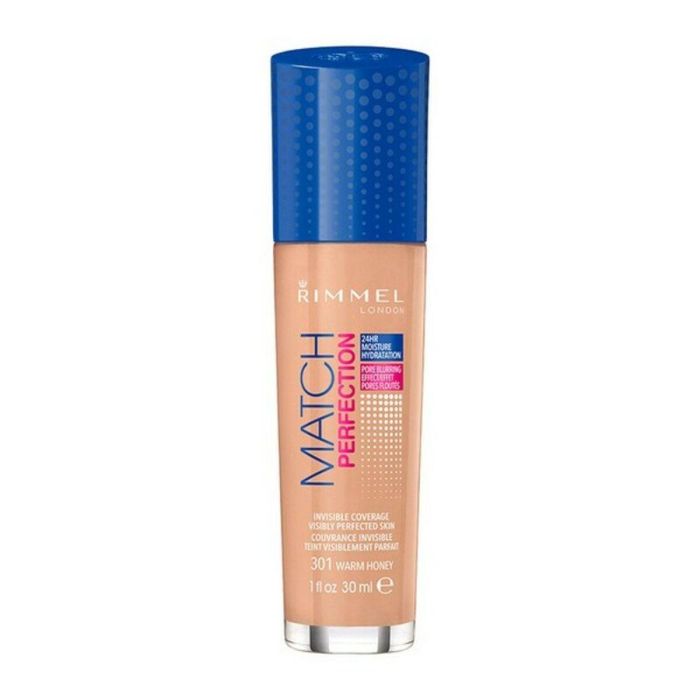 Base de Maquillaje Fluida Match Perfection Rimmel London (30 ml) 11 Base de Maquillaje Fluida Match Perfection Rimmel London (30 ml) 11