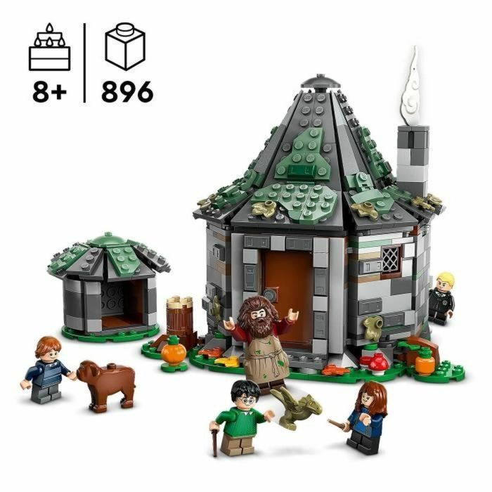 LEGO Harry Potter 76428 La Cabaña de Hagrid: Una Visita Inesperada, Juguete de Fantasía 4