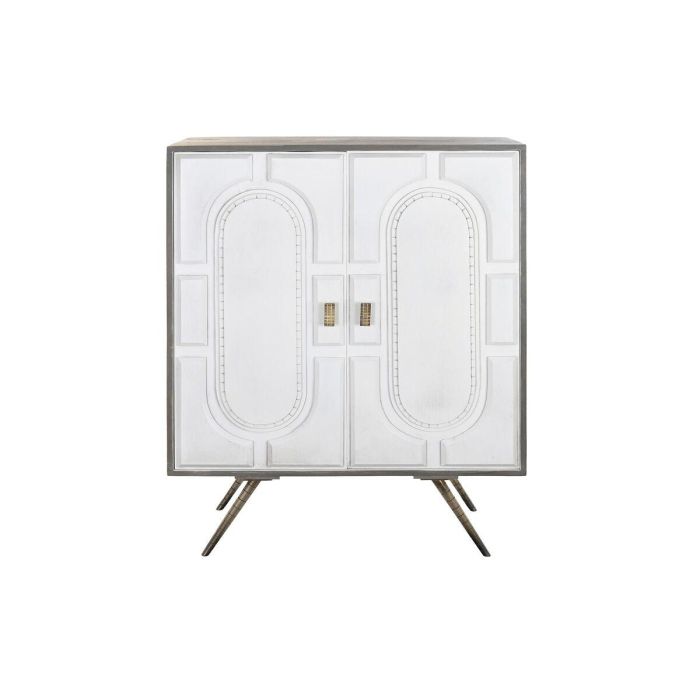 Aparador Moderno DKD Home Decor Blanco Dorado 41 x 114 x 93 cm 1