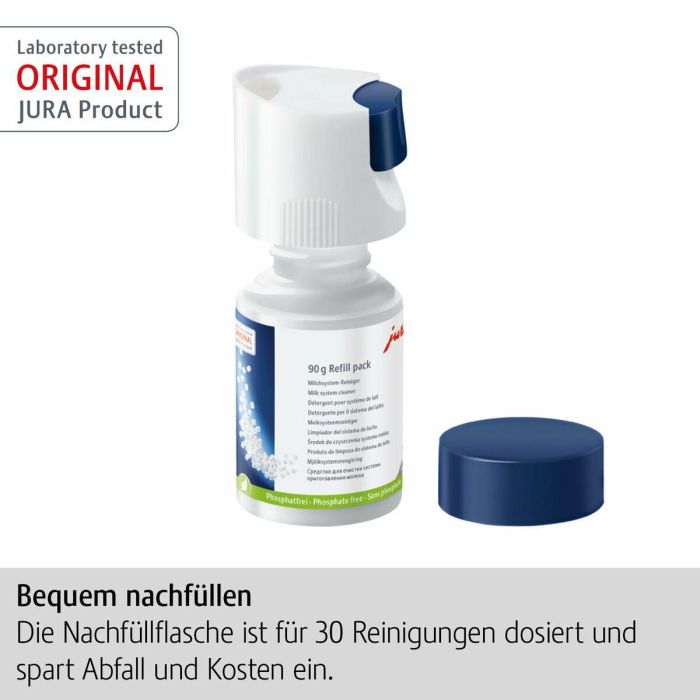 Jura JUR7610917241576 Recambio de detergente para sistema de leche de capuchino 7