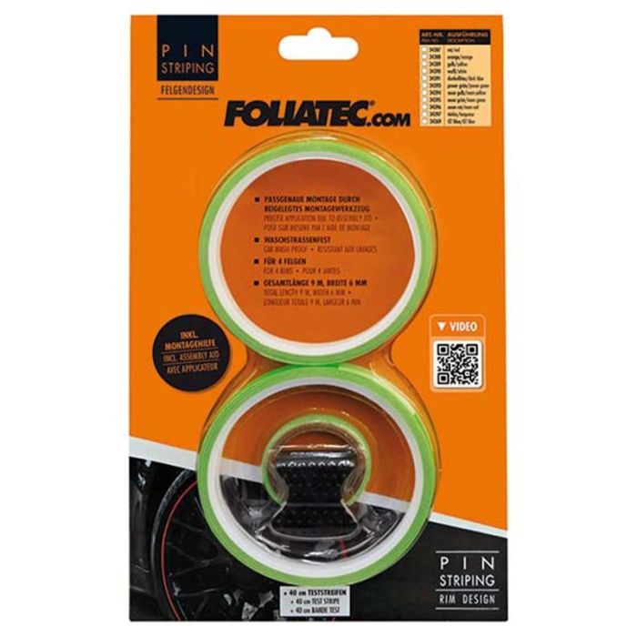 Adhesivo para Llanta Foliatec Verde Neón (4 x 2,15 m) 2 Adhesivo para Llanta Foliatec Verde Neón (4 x 2,15 m) 2