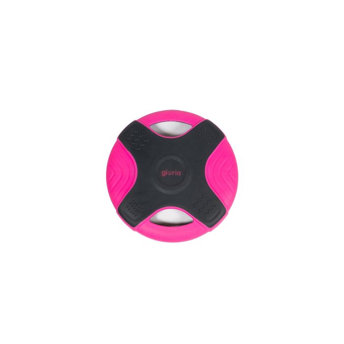 Gloria Frisbee Easy Catch Play And Run para Perros 25 cm Rosa - Juguete de Adiestramiento y Ejercicio de Agilidad TPR 1