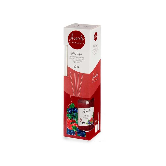 Mikado 100Ml Con Varilla Frutos Rojos Acorde 5X21CM (12 Unidades) 2 Mikado 100Ml Con Varilla Frutos Rojos Acorde 5X21CM (12 Unidades) 2