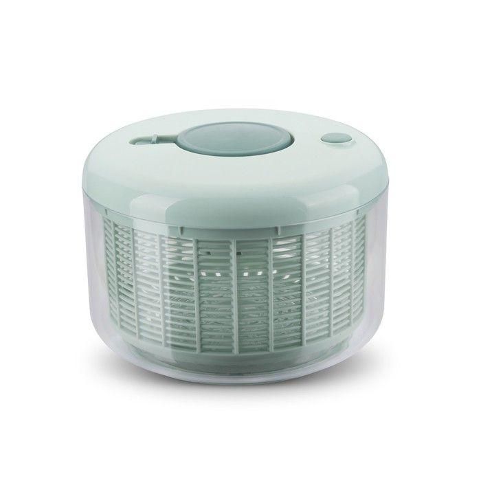 Livoo MEN434 Centrifugadora de ensaladas con empujador 4,2 L - Cesta escurridora, apta lavavajillas 2