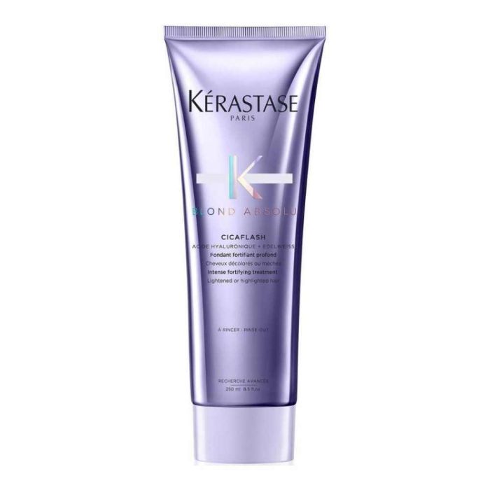 Kerastase BLOND ABSOLU cicaflash fondant fortifiant profond - Acondicionador reparador 250 ml para cabello decolorado