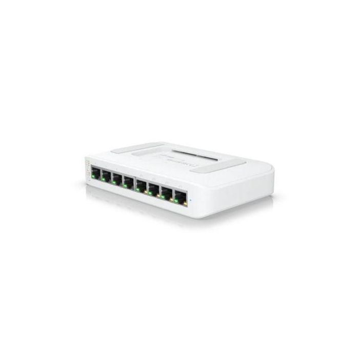 Ubiquiti USW-Lite-8-PoE Switch Gestionable Layer 2, 8 Puertos Gigabit Ethernet RJ45, 4 Puertos PoE+ 52W para UniFi 3
