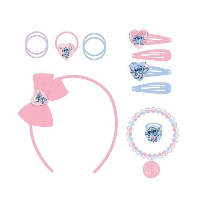 Cerdá Set de Belleza y Accesorios Disney Stitch para Niñas +5 Años, con Display Expositor Original y Color Rosa - 20.9x28.5x1.8 cm 2 Cerdá Set de Belleza y Accesorios Disney Stitch para Niñas +5 Años, con Display Expositor Original y Color Rosa - 20.9x28.5x1.8 cm 2