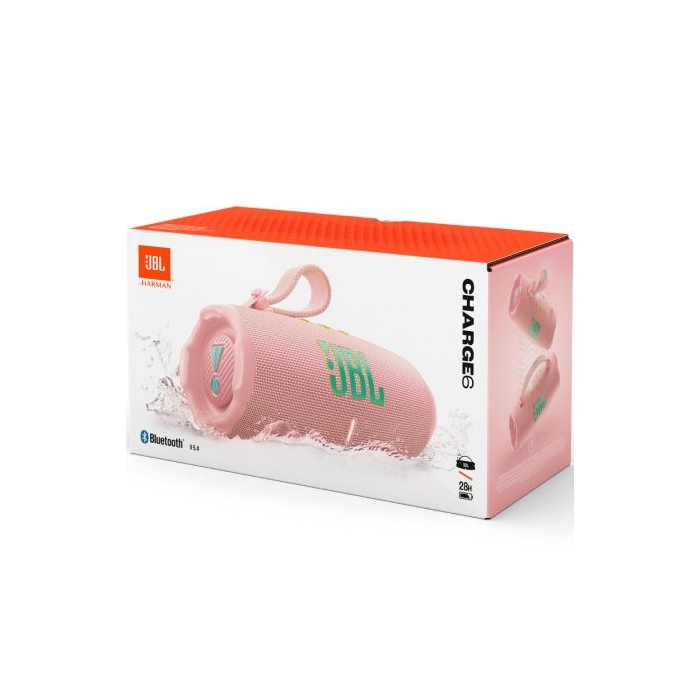 Altavoz con Bluetooth JBL Charge 6/ 45W/ 1.0/ Rosa 4 Altavoz con Bluetooth JBL Charge 6/ 45W/ 1.0/ Rosa 4